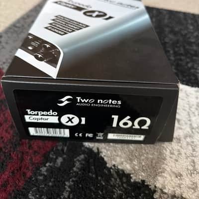 Two Notes Torpedo Captor X 16ohm Stereo Reactive Load Box / Attenuator 2020 - White image 2