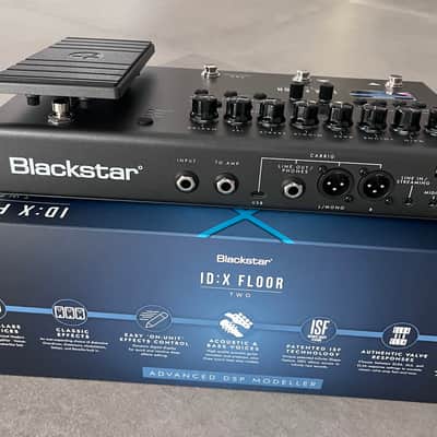 Blackstar ID: X Floor Two Stereo Multi-FX Guitar/Bass Pedal with Amp Models, Selectable Power Valve Response, FX, USB-C Connectivity, and Expression Pedal image 5
