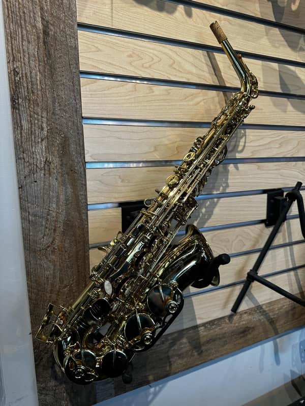 Prelude AS711 Alto Saxophone with Mouthpiece, Neckstrap, and Case image 1