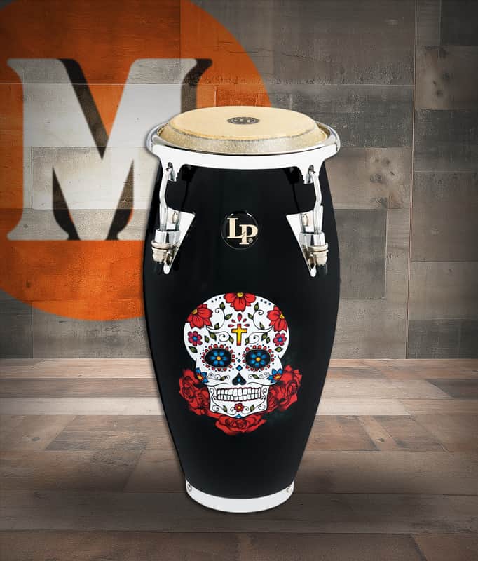 Latin Percussion LP Karl 4 1/2" Mini Conga Sugar Skull (LPM198-KP) image 1
