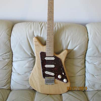Music Man Albert Lee "Artist Relations" model 1997 Natural SSS Hardtail ( Jim Messina ) image 2