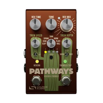 Source Audio Pathways Stereo Reverb & Tremolo Pedal image 2