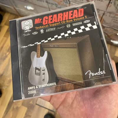 Rare Fender Mr. Gearhead Technical Support CD-ROM Volume 5 Set (2008) – Authorized Service Center Edition image 3