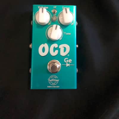Fulltone Custom Shop OCD-GE Germanium Overdrive 2019 - Tahitian Teal image 1