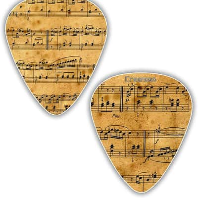 Vintage Guitar Picks (12-Pack) - Premium Music Gifts & Guitar Accessories for Husband Dad Boys Son Men Him Boyfriend Musician Gift – Medium Gauge Celluloid – Best Dad Gifts image 6