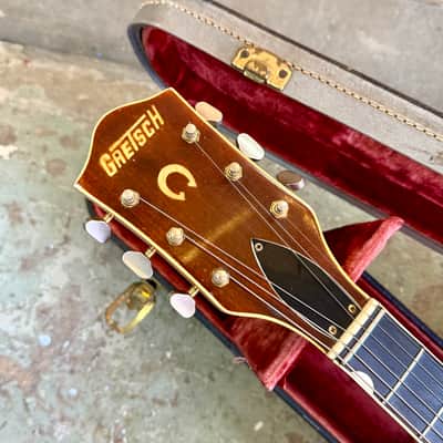 Gretsch Chet Atkins Nashville 6120 1964 - Orange original vintage USA image 6