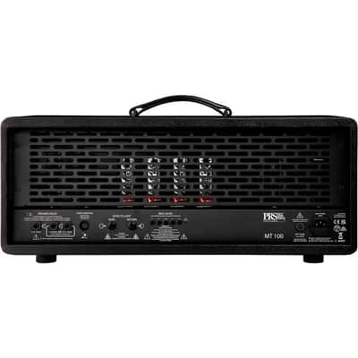 PRS Mark Tremonti MT 100 Tube Guitar Amp Head - Regular Black image 2
