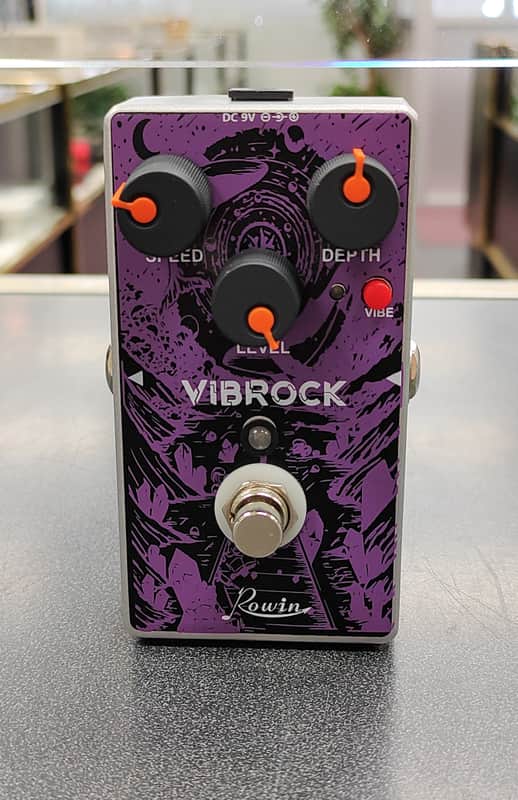 Rowin Vibrock Pedal - Purple image 1
