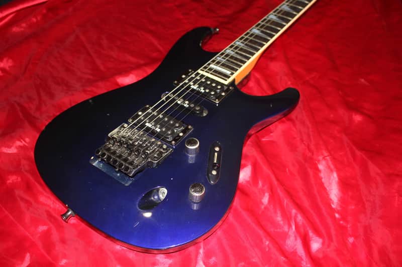 1991 Ibanez S540LTD-JB Jewel Blue w/case image 1