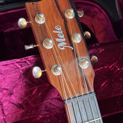 Mele Guitarlele Six String Ukulele- Natural w/ Case (Guilele/Guitalele) image 3