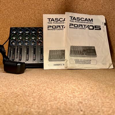 TASCAM Porta 05 Multitrack Cassette Recorder 1990s – The cassette section is not working properly image 2