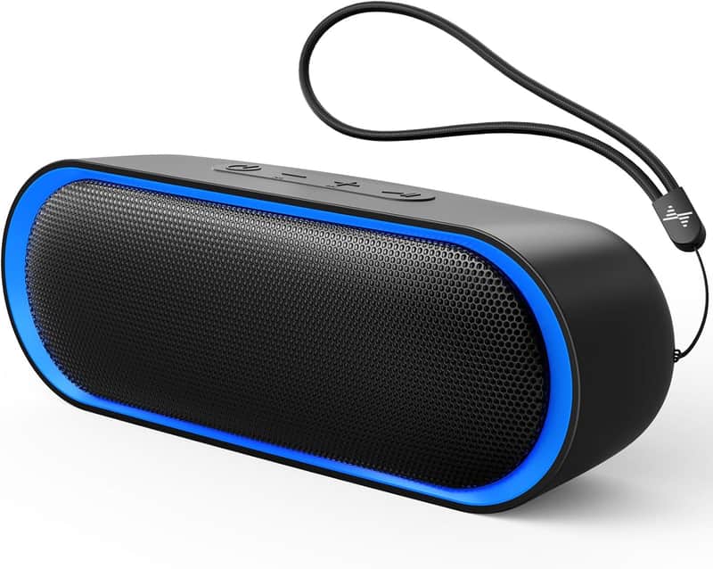 Waterproof Portable Bluetooth Speaker with TWS Stereo Sound, 24-Hour Playtime, Wireless Speaker for Shower, Pool, Beach & Outdoor Use image 1