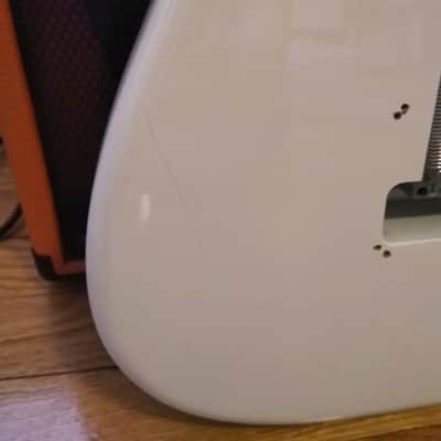 Fender Stratocaster body with P90 pickups image 4