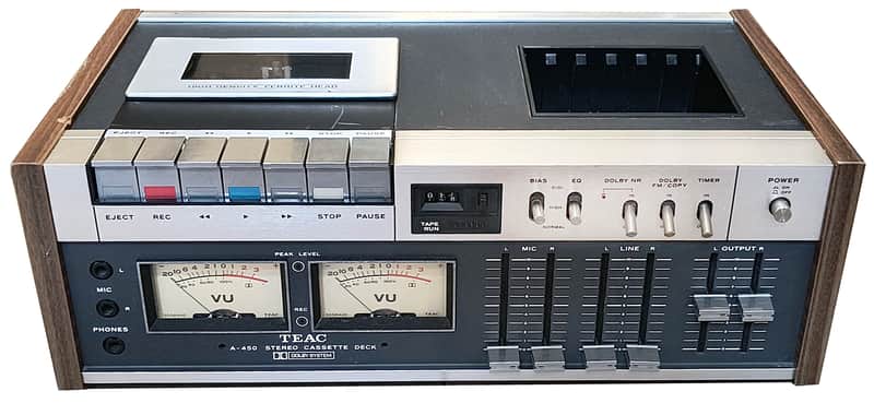 Vintage Teac A-450 Stereo Cassette Deck image 1