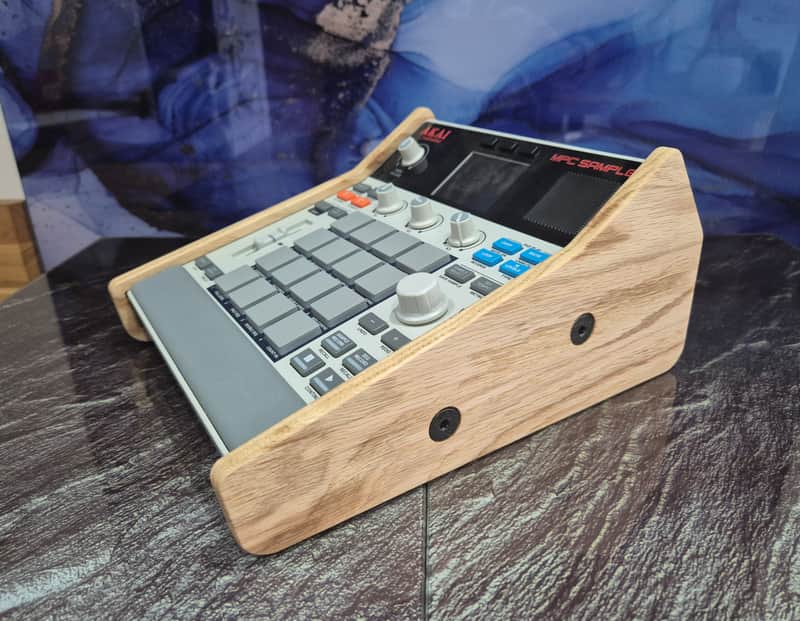 Akai MPC Sample Solid Oak Stand From Synths And Wood image 1