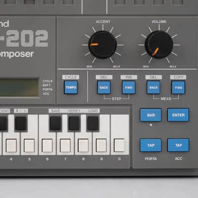 Roland MC-202 MicroComposer MIDI Desktop Sequencer w/ Extras! #58705 image 5