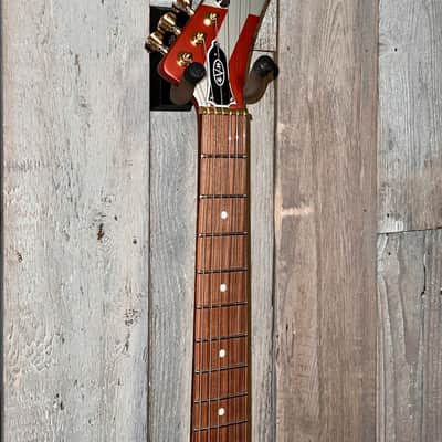 New EVH Striped Series Shark Burgundy/Silver Stripes, Package Deal Includes: EVH Fitted Hard Shell Case & Extras, Best Deal On The Planet Ships Fast, Buy It Here ! image 6