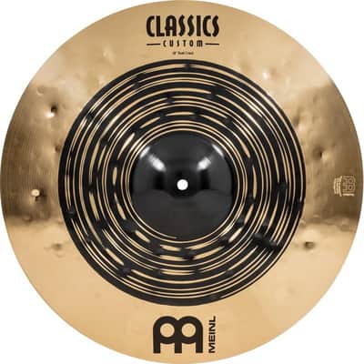 MEINL CC18DUC Classics Custom Dual Crash 18 Zoll Becken dark/brilliant image 1