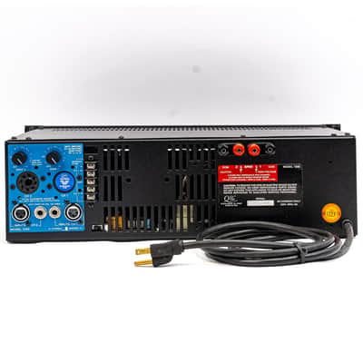 QSC 1200 Stereo Power Amplifier 2-Channel Rack Mount Pro Audio Amp 100W/Ch image 4