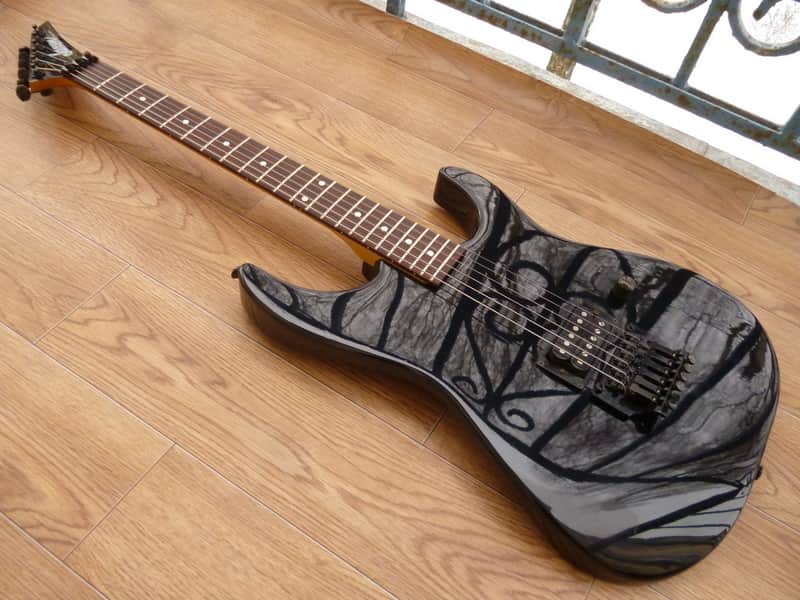 Jaxon (not Jackson!) 1 Hum Dinky Superstrat MIJ 1980s Black image 1