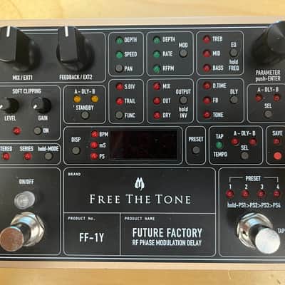 Free The Tone FF-1Y Future Factory RF Phase Modulation Delay 2019 - Tan image 1