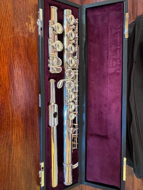 Yamaha YFL-311 Standard Flute 2010s - Silver image 1