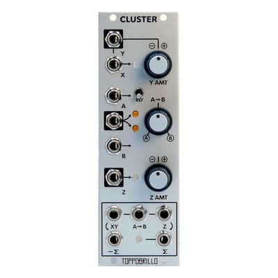 Toppobrillo Cluster Eurorack Processing Toolbox Module (Black) image 2
