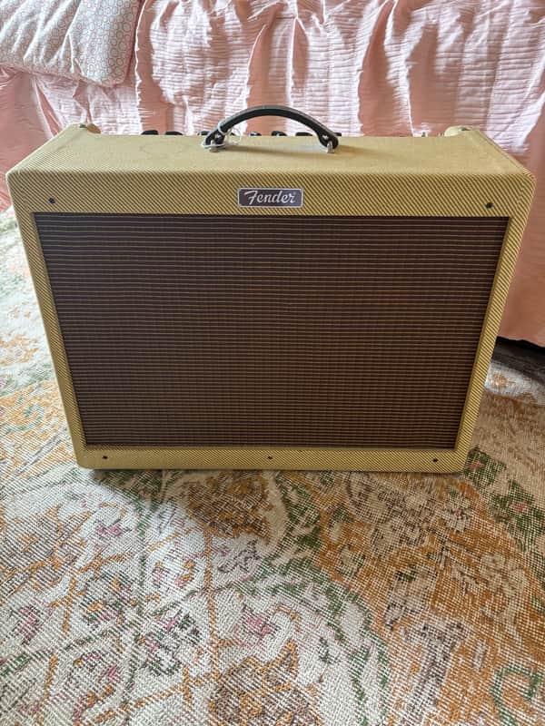 Fender Blues Deluxe Reissue 2-Channel 40-Watt 1x12" Guitar Combo 2005 - Present - Tweed image 1