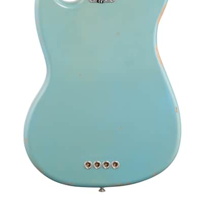 Fender JMJ Road Worn Mustang Bass Daphne Blue with Gig Bag image 6