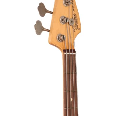 Fender Flea Jazz Bass Roadworn Shell Pink W/B image 4