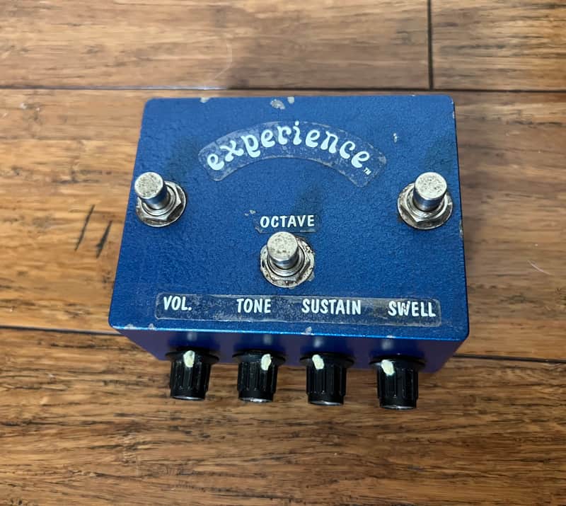 Prescription Electronics, Inc. U.S.A. Experience Octave Fuzz Pedal - Blue Original 90s image 1