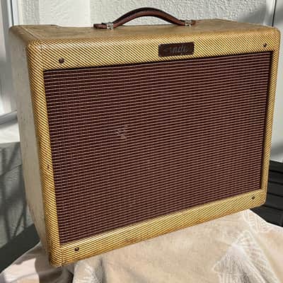 Fender Deluxe 5E3 Narrow Panel 15-Watt 1x12" Guitar Combo 1955 - 1960 !video! image 4