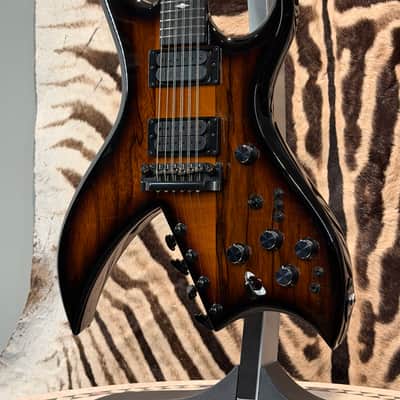 B.C. Rich Custom Shop Bich 10 2026 - Black Limba Tobacco Burst image 8