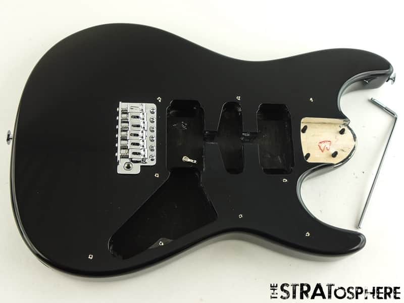 Ibanez AZES40 BODY & HARDWARE Guitar Parts AZ Series T106 Poplar Black image 1