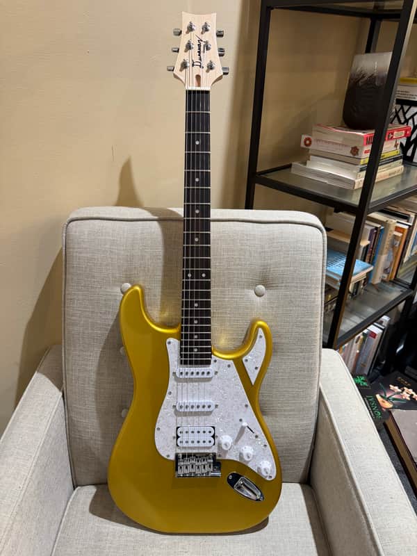 Dunaway Guitars ST-Solid 2026 - Metallic Gold image 1