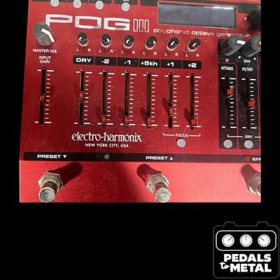 Electro-Harmonix POG3 Polyphonic Octave Generator 2024 - Present - Red - X17625 image 4