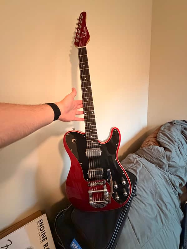 Schecter PT Fastback II - Fralin Upgrade image 1