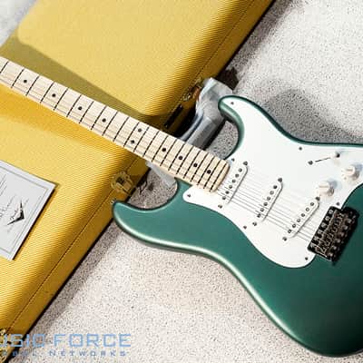 Fender Masterbuilt Eric Clapton Signature Strat-Almond Green w/AAA Flame Maple Neck by Todd Krause image 1