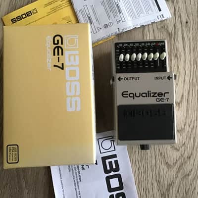 Boss GE-7 Equalizer (Black or Silver Label) 1997 - Present - Grey image 2