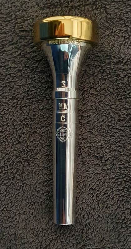 HENRI SELMER Maurice Andre, Asymmetric Screw Rim, Nr.3 Cup C trumpet mouthpiece1 image 1