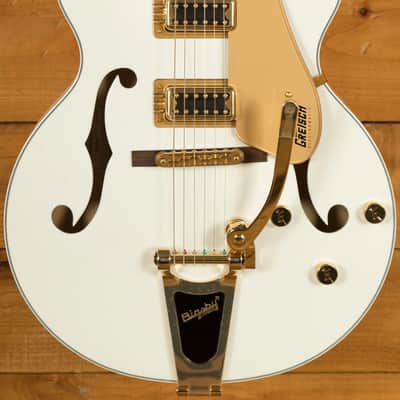 Gretsch G5422TG Electromatic Classic Hollow Body Double-Cut - Snowcrest White image 1