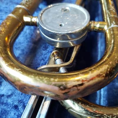 King 605 Model Tenor Trombone, USA, with case & MP image 8