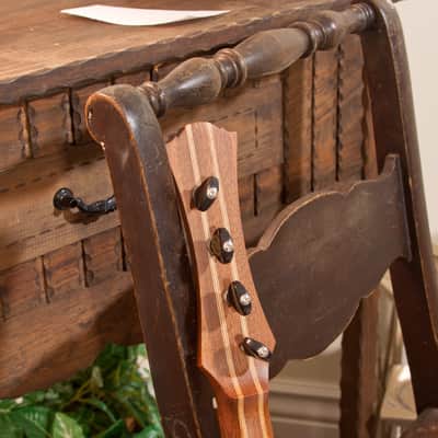 Roosebeck DMWR | Wildwood Dulcimer Rosewood with 3 Round Openings, Flat Pegbox. New with Full Warranty! image 5