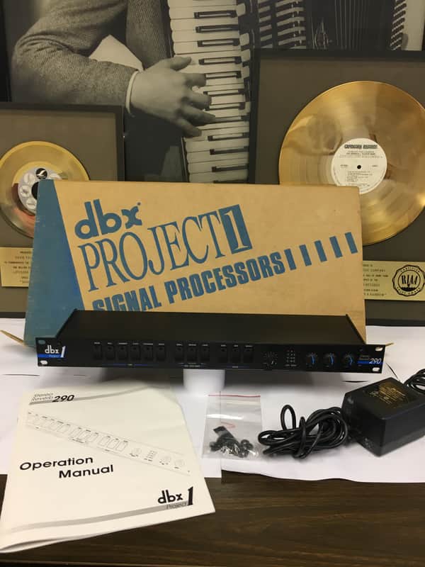 dbx 290 Project 1 Stereo Reverb image 1
