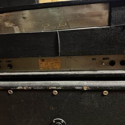 1970 Simms Watts AP 100 Watt MKI 71 Black image 6