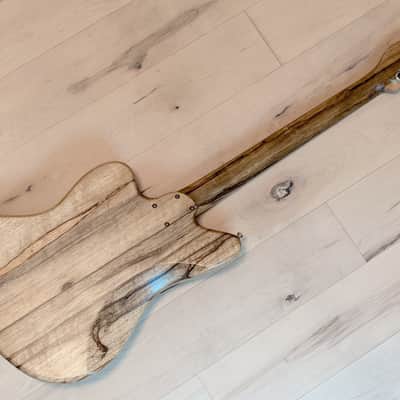 Four Winds JX72 Jazzmaster style Black Limba Stoptail Offset * Mojotone Firebird Pickups * USA Luthier Handmade image 5