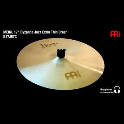 Meinl Byzance Jazz Extra Thin Crash Cymbal 17 image 2