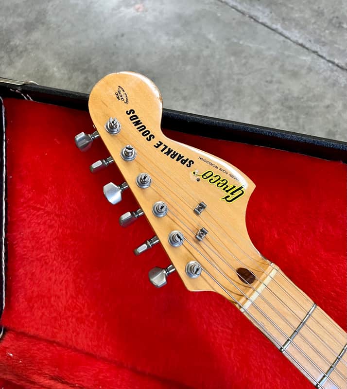 Greco Sparkle Sounds Strat 1977 Sunburst original vintage MIJ