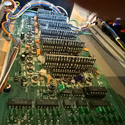1984 Roland Juno-106 61-Key Programmable Polyphonic Synthesizer 1984 (all VCA/VCF chips replaced) with Hard Shell Case image 7