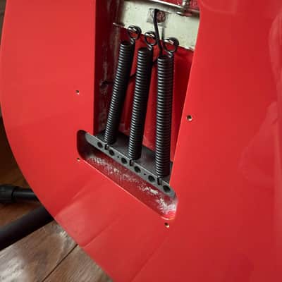 2011 Fender American Deluxe Stratocaster - Fiesta Red image 13